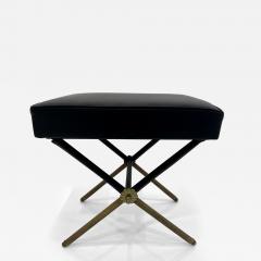 Jacques Adnet 1950s Leather Stool by Jacques Adnet - 3364451