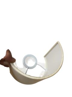 Jacques Adnet 1950s Leather copper and glass sconces in the style of Jacques Adnet - 4512932