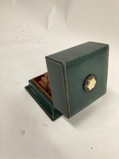 Jacques Adnet 1950s Stitched Leather Box By Jacques Adnet - 2284627