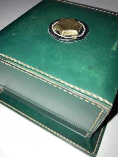 Jacques Adnet 1950s Stitched Leather Box By Jacques Adnet - 2284630