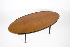 Jacques Adnet 1950s Stitched Leather Cocktail Table By Jacques Adnet - 2112524