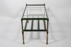 Jacques Adnet 1950s Stitched Leather Cocktail table By Jacques Adnet - 2700588