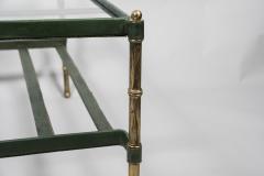 Jacques Adnet 1950s Stitched Leather Cocktail table By Jacques Adnet - 2700591