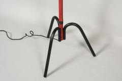 Jacques Adnet 1950s Stitched Leather Floor lamp By Jacques Adnet - 2782168