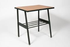 Jacques Adnet 1950s Stitched Leather Side table By Jacques Adnet - 3025648
