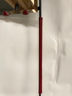 Jacques Adnet 1950s Stitched Leather coat rack by Jacques Adnet - 3248467