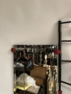 Jacques Adnet 1950s Stitched Leather coat rack by Jacques Adnet - 3248471