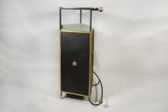 Jacques Adnet 1950s Stitched Leather dry bar by Jacques Adnet - 2794122