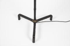 Jacques Adnet 1950s Stitched Leather floor lamp By Jacques Adnet - 2900106