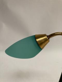 Jacques Adnet 1950s Stitched Leather lamp by Jacques Adnet - 2466088
