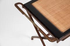 Jacques Adnet 1950s Stitched leather Cocktail table By Jacques Adnet - 3025610