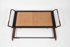 Jacques Adnet 1950s Stitched leather Cocktail table By Jacques Adnet - 3025613