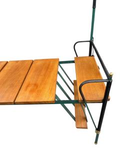 Jacques Adnet 1950s Stitched leather Cocktail table by Jacques Adnet - 4162495