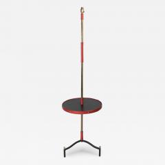 Jacques Adnet 1950s Stitched leather Floor lamp By Jacques Adnet - 2613945