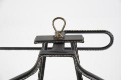 Jacques Adnet 1950s Stitched leather Valet By Jacques Adnet - 2900214