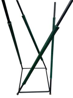 Jacques Adnet 1950s Stitched leather Vide poche or side table by Jacques Adnet - 4551432