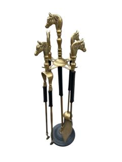 Jacques Adnet 1950s Stitched leather and bronze mantles by Jacques Adnet - 4435301