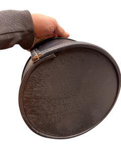 Jacques Adnet 1950s Stitched leather bottles rack by Jacques Adnet - 4372517