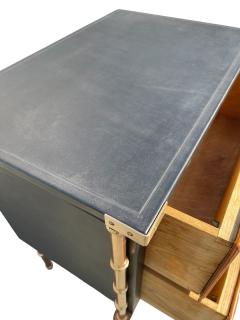 Jacques Adnet 1950s Stitched leather chest of drawers by Jacques Adnet - 4288766