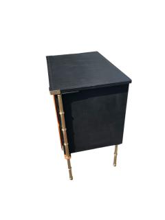 Jacques Adnet 1950s Stitched leather chest of drawers by Jacques Adnet - 4288775