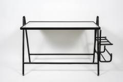 Jacques Adnet 1950s Stitched leather cocktail table By Jacques Adnet - 3025566