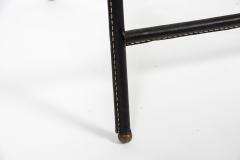 Jacques Adnet 1950s Stitched leather cocktail table By Jacques Adnet - 3025570