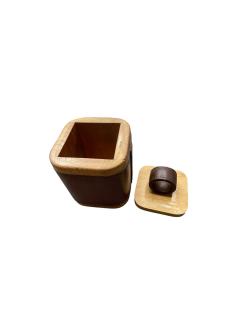 Jacques Adnet 1950s Stitched leather decorative box by Jacques Adnet - 4363187
