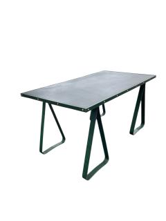 Jacques Adnet 1950s Stitched leather desk by Jacques Adnet - 4362913