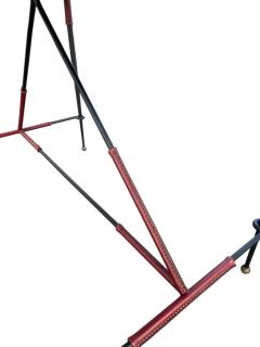 Jacques Adnet 1950s Stitched leather desk by Jacques Adnet - 4534375