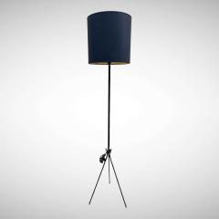 Jacques Adnet 1950s Stitched leather floor lamp by Jacques ADNET - 4704255