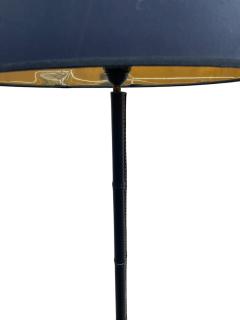 Jacques Adnet 1950s Stitched leather floor lamp by Jacques ADNET - 4704263