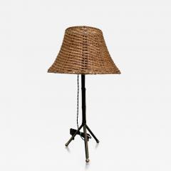 Jacques Adnet 1950s Stitched leather lamp By Jacques Adnet - 3302420