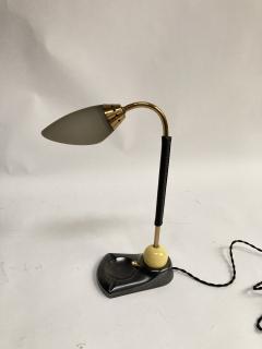 Jacques Adnet 1950s Stitched leather lamp by Jacques Adnet - 2466100