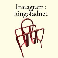 Jacques Adnet 1950s Stitched leather magazine rack by Jacques Adnet - 4471495