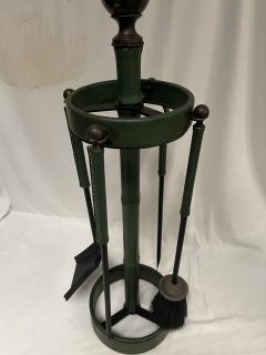 Jacques Adnet 1950s Stitched leather mantles by Jacques Adnet - 4121797