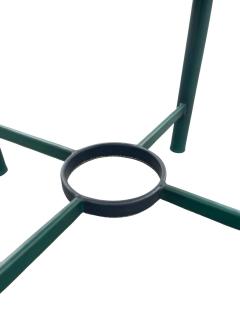 Jacques Adnet 1950s Stitched leather side table by Jacques Adnet - 4444214