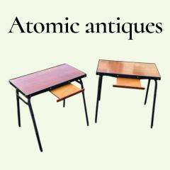 Jacques Adnet 1950s Stitched leather side tables by Jacques Adnet - 4551019