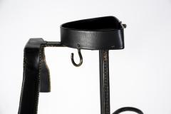 Jacques Adnet 1950s Stitched leather valet by Jacques Adnet - 2900651