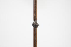 Jacques Adnet 1950s stitched leather floor lamp by Jacques Adnet - 1034133