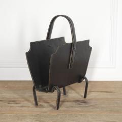 Jacques Adnet 20th Century Jacques Adnet Magazine Rack - 3777162