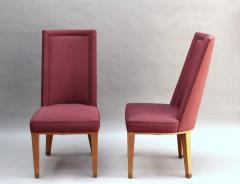 Jacques Adnet 44 FINE FRENCH 1950S DINING CHAIRS BY JACQUES ADNET - 977232