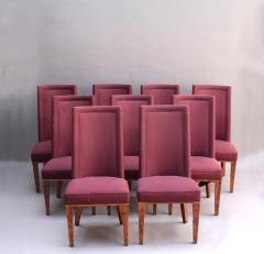 Jacques Adnet 44 FINE FRENCH 1950S DINING CHAIRS BY JACQUES ADNET - 977242
