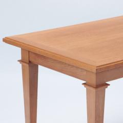 Jacques Adnet A French Oak Library Table in the manner of Jacques Adnet C 1940  - 4534704
