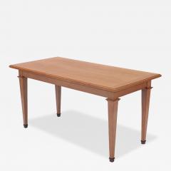 Jacques Adnet A French Oak Library Table in the manner of Jacques Adnet C 1940  - 4545212