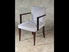 Jacques Adnet Adnet style single armchair desk chair - 4126735