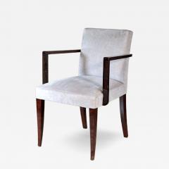 Jacques Adnet Adnet style single armchair desk chair - 4127569