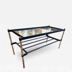 Jacques Adnet Beautiful Coffee table by Jacques Adnet France circa 1950 - 2895853