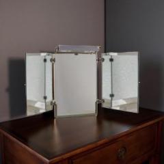 Jacques Adnet French Art Deco Illuminated Vanity Mirror by Jacques Adnet - 4335811