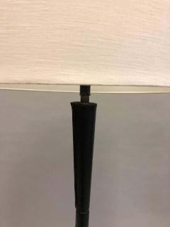Jacques Adnet French Mid Century Modern Hand Stitched Leather Floor Lamp Jacques Adnet - 1819763