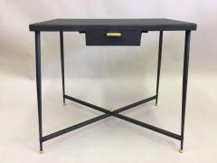 Jacques Adnet French Mid Century Modern Neoclassical Desk Writing Table by Jacques Adnet 1940 - 1723008